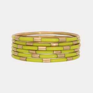 Pulseras de Latón con Resina, Chapadas en Oro, Certificadas por IGI, Hechas a Mano, de Moda para Bodas, Venta al Por Mayor, Proveedor Global de Impex - Product Image 3