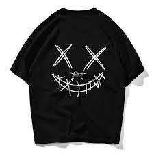 Men's Oversized Graphic T-Shirt | Heavyweight Cotton Drop Shoulder Streetwear Tee | Custom Puff Print Hip Hop Baggy T-Shirt - Product Image 4