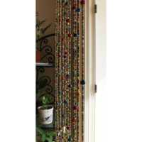 Guirlande de porte bohème perlée de qualité supérieure, faite à la main, pour la décoration de l'entrée de la maison, du balcon et de la ferme.
