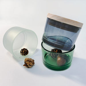 Qualité supérieure 100ML rond impression personnalisée bol de bougie minimaliste vente chaude réutilisable décoration de la maison prix compétitif - Product Image 1