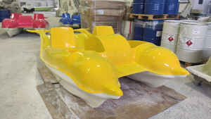 SAFTER MARINE Vélo de mer à pédales en fibre de verre durable pour bateaux, capacité de 4 personnes, vitesse maximale de 2mph - Product Image 6