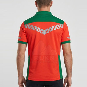 Reliable Hi Visibility Polyester <b>Work</b> Wear Polo <b>Shirts</b> <b>for</b> <b>Men</b> Customizable Colors Sizes <b>for</b> Building Maintenance Outdoor - Product Image 5