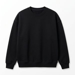 เสื้อสเวตเชิ้ตโอเวอร์ไซส์ขายส่ง ผ้าฝ้ายฟลีซ 350gsm สกรีนโลโก้ตามสั่ง สำหรับแบรนด์แฟชั่น ผลิตเสื้อผ้าจำนวนมาก - Product Image 5