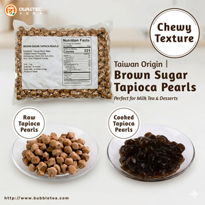 Brown Sugar Tapioca Pearls For Milk Tea Made In Taiwan For Chewy <b>Boba</b> Pearls <b>Bubble</b> Tea Ingredients Haccp Certified - Product Image 3