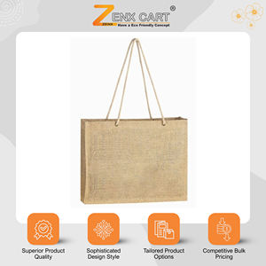 Bolsas de Compras de Yute Extra Grandes, Ligeras y Duraderas, con Logotipo Personalizado y Diseño a Medida, de un Fabricante Indio - Product Image 2