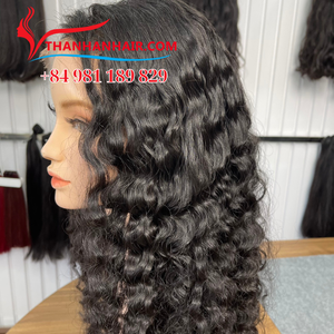 Offre spéciale Produit birman bouclé 5x5 Dentelle fermeture Perruque Vendeur HD Lace Front Perruques Cheveux humains petits nœuds grand stock super brillant - Product Image 2