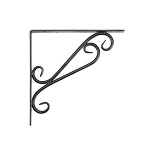 Architectural <b>Wall</b> Mounted Metal Shelf Bracket Supporting <b>Floating</b> Wooden <b>Shelves</b> for Contemporary Interior Design Projects - Product Image 5
