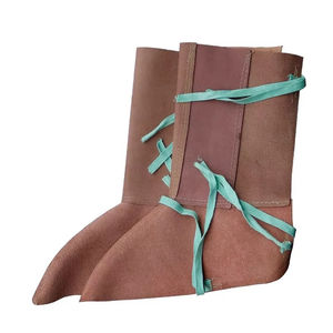 รองเท้าบูทนิรภัยหนังวัวแท้กันไฟ ทนความร้อนและประกายไฟ สำหรับงานอุตสาหกรรม - Product Image 3