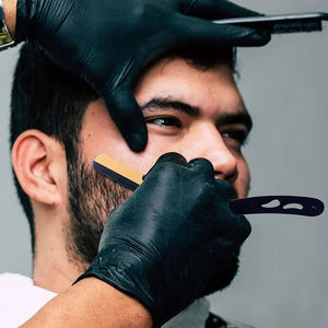 Barber <b>Razor</b> Professional Stainless Steel Classic Straight Edge Barber <b>Razor</b> For <b>Men</b> Salon Quality With Changeable Custom Logo - Product Image 2