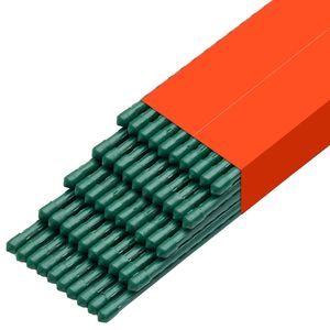 Pali per Pomodori in Metallo Rivestito in Plastica da 70,87 Pollici, Confezione da 50, Bastoncini da Giardino per Supporto Piante con Punta Appuntita, Utilizzati per la Coltivazione - Product Image 1