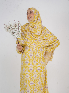 Magnifique Makhna en rayonne dessinée à la main avec motifs artistiques indiens traditionnels pour femmes, tenue décontractée légère et modeste, faite à la main - Product Image 5