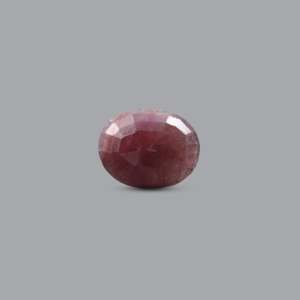Natural Pink Ruby Loose Gemstone 9.1 Carat Pear Oval Faceted for Fine Jewelry - Product Image 2