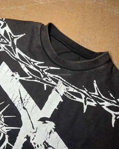 Camisetas Personalizadas con Cuello Alto, Impresión Digital en Sarga, 280 g/m², 100% Poliéster, Estilo Urbano, Dobladillo Recortado, Camisetas de Alta Resistencia - Product Image 6