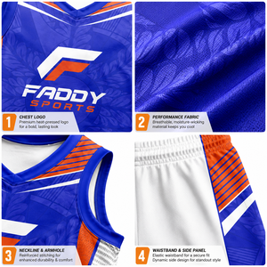Maillot de basket-ball personnalisé par sublimation, créez votre propre maillot d'équipe, maillot de basket-ball professionnel respirant en mesh et ensemble short - Product Image 4