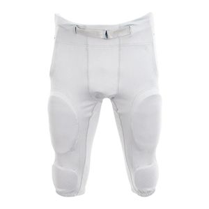 Dark Navy American Football Trousers Professional Grade Spandex Fabric Integrated Protection For Adult Football Leagues - Product Image 4