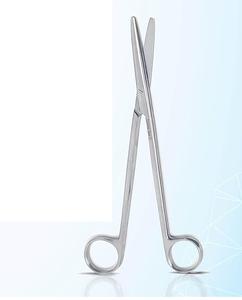 Tijeras Metzenbaum Curvas de Alta Calidad, 6 Pulgadas, Instrumentos Quirúrgicos Veterinarios de Acero Inoxidable - Product Image 5