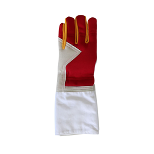 Gants d'escrime avec logo personnalisé |   Technologie de refroidissement à séchage rapide haute performance |   Qualité d'exportation supérieure - Product Image 6