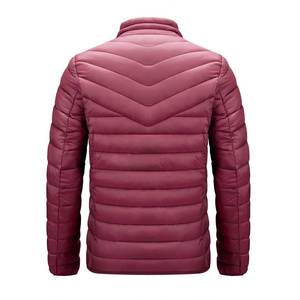 Wholesale Custom Embroidered Front Camouflage Logo Stand Collar Waterproof Outdoor Puffer <b>Jacket</b> for Men Winter Collection - Product Image 1