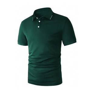 Chemises polo de golf respirantes pour hommes à manches courtes, prix bas, coton respirant, faible MOQ - Product Image 5