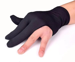 Gants de snooker personnalisés de haute qualité à bas prix, antidérapants, pour main gauche ou droite, gants de billard, gants de snooker, gants de billard américain - Product Image 1