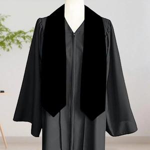 Écharpe de Cérémonie de Remise des Diplômes Personnalisée Unisexe pour Étudiants de Fin d'Année, en Polyester avec Logo Brodé, OEM - Product Image 3
