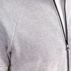 Sudadera con Capucha y Cremallera Bordada de Alta Calidad para Hombre, Corte Regular, Manga Larga, Estilo Casual y Deportivo para Invierno - Product Image 4