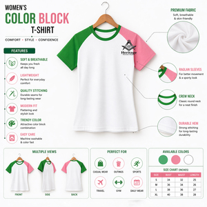 HMR Alpha |   T-shirts pour femmes Kapa Alpha de haute qualité 100% coton, logo personnalisé de la sororité, coupe ajustée douce, été, écologiques - Product Image 6
