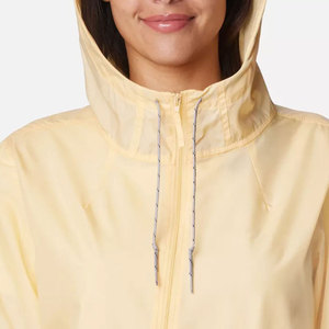 Premium Quality Woven Winter Windbreaker <b>Jacket</b> <b>Women</b> 100% Polyester Windproof Waterproof Outdoor Custom Made Logo - Product Image 4
