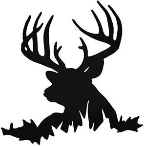 Deer in Jungle <b>Sticker</b> for Cars Truck Gypsy Glass Mirror <b>Sticker</b> Door <b>Decor</b> Sides Bumper Hood Multicoloured Vinyl Decals - Product Image 1