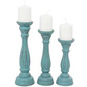 Handcrafted Distressed Turquoise Glaze Square Hurricane Ceramic <b>Candle</b> Holder Wholesale | Moradabad India - Product Image 5