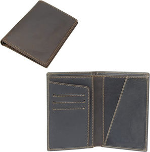 Étui de passeport en cuir PU anti-RFID personnalisé, portefeuille de voyage, porte-cartes pour produits Lacoste - Product Image 1