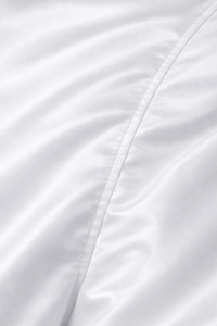 Blouson universitaire unisexe blanc avec garnitures noires, col rabattable, simple boutonnage, style preppy, coupe classique, pour l'hiver, imperméable, en cuir de vachette - Product Image 6