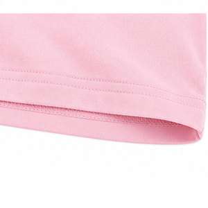 Camiseta de Punto de Manga Corta con Cuello Redondo para Niñas a la Moda, Ropa de Verano Transpirable con Personalización OEM ODM - Product Image 5