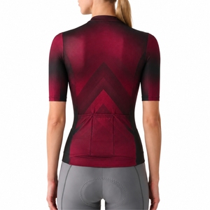 Maillot de cyclisme personnalisé pour femme, respirant, léger, confortable, séchage rapide, polyester respirant, haut de sport pour adulte - Product Image 2