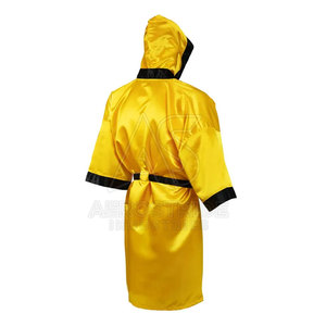 Robes de boxe au style moderne, confortables pour les voyages et l'entraînement, avec coutures durables en polyester, options personnalisables - Product Image 2