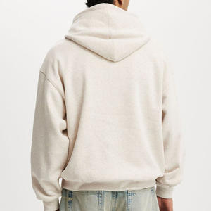 Sudadera con Capucha Casual para Hombre, 65% Poliéster 35% Algodón, 500 Gsm, Corte Cuadrado, Tejido Francés, Estilo Puff, Otoño, Color Sólido, OEM - Product Image 6