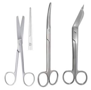 Kit de pratique pour étudiants en médecine - Ensemble de dissection et de suture 9 pièces en acier inoxydable stérilisé Dentavex certifié CE ISO13485 - Product Image 2