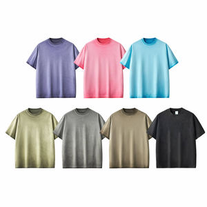 เสื้อยืดขายดี เสื้อยืดโอเวอร์ไซส์ ขายส่ง เสื้อยืดวินเทจคุณภาพสูง ล้างสีแบบแอซิด เสื้อยืดหนานุ่ม สตรีทแวร์ เสื้อยืดยูนิเซ็กซ์ - Product Image 1