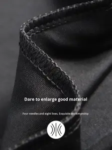 Pantalones Casuales para Hombre, Pantalones Deportivos Hipster para Chico, de Lona Ecológica, de Secado Rápido, Transpirables, Ligeros, con Cintura Elástica - Product Image 4