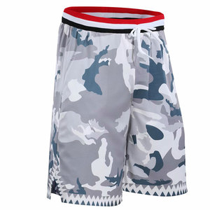 NUEVOS Shorts de Baloncesto para Hombre, Directo de Fábrica, Rojos, Casuales, con Bordado 3D, Secado Rápido, 100% Poliéster, Transpirables, de Alta Demanda, Ligeros - Product Image 5