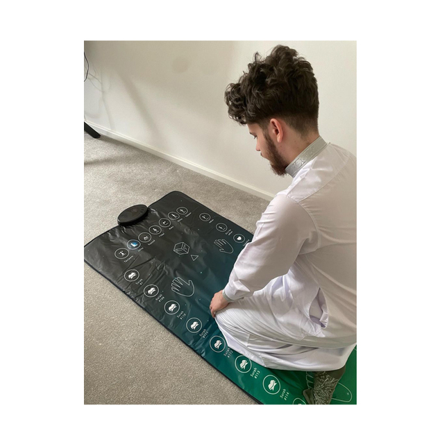 Leaders in Selling Proven-Quality Smart Islamic Prayer Mat for Adults Educational Surah & Adhan Practice Best for Eid Gifting
