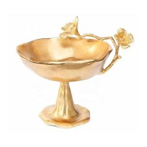 Nuevos Tazones para Servir Chocolate de Aluminio Fundido Pulido de Diseño Moderno, Centro de Mesa Plateado para Decoración del Hogar y Hoteles - Product Image 3