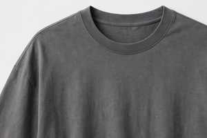 เสื้อยืดผู้ชายแบบเรียบ แขนสั้น คอกลม ทรงปกติ รับสกรีนโลโก้ สวมใส่สบายๆ ในชีวิตประจำวัน - Product Image 4