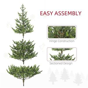 Alberi di Natale da 1,8 m, Decorazioni Natalizie Festive - Product Image 4