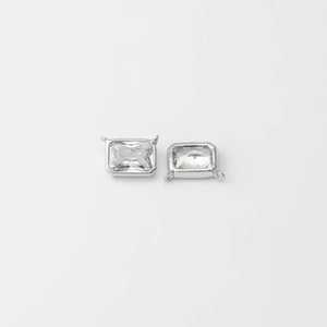 Conector de Plata de Ley 925 con Circonita Cúbica Multiforma Engastada, Hecho a Mano, de Diseño, para Mujer, Venta al por Mayor a Granel - Product Image 6