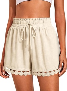 Shorts Casuales de Verano para Mujer Ever Glow, Ecológicos, Impermeables, Antiarrugas, Resistentes al Viento, Cintura Elástica, Bolsillos, Secado Rápido, Ligeros - Product Image 2