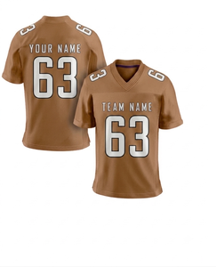 Trendy sportswear Custom American Football Jersey sleeveless V Neck <b>Athletic</b> jersey pullover plussize summer sporty style jersey - Product Image 1
