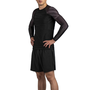 Professional Custom MMA Rash Guard Set Manufacturer Quick Dry <b>Compression</b> <b>Shirt</b> Shorts Wholesale - Product Image 1