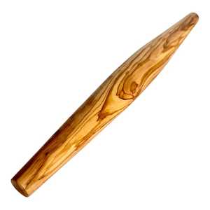 Rouleau à pâtisserie traditionnel en bois pour la préparation de pain plat fait maison - Product Image 3