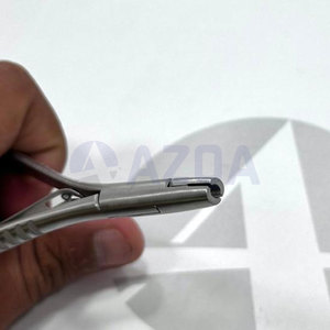 คีมจับเดอร์มอลแองเคอร์สแตนเลสแบบขายส่ง ขนาด 5.5 นิ้ว พร้อมหัวขนาด 3 มม. 4 มม. 5 มม. เครื่องมือเจาะร่างกายระดับมืออาชีพ - Product Image 6